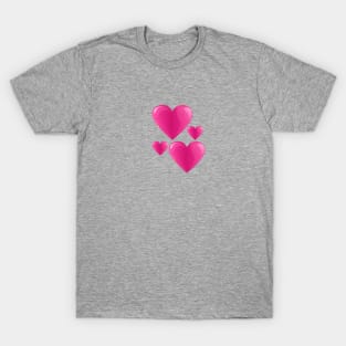 Hearts - on Valentine´s Day T-Shirt